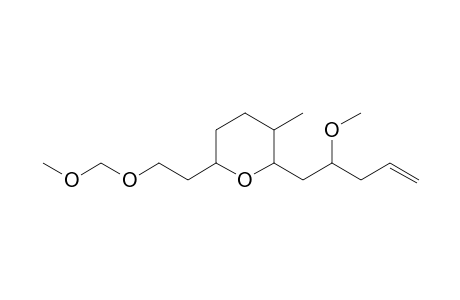 1-[6-(2-Methoxymethoxyethyl)-3-methyltetrahydropyran-2-yl)-2-methoxypent-4-ene