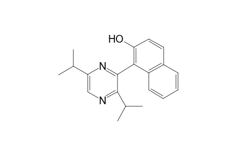 1-[3,6-Di(propan-2-yl)pyrazin-2-yl]naphthalen-2-ol