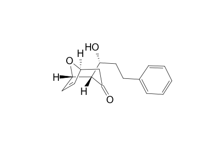 (1S,2S,5S)-2-((R)-1-Hydroxy-3-phenylpropyl)-8-oxabicyclo[3.2.1]oct-6-en-3-one