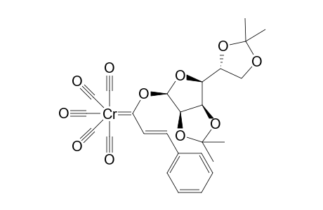 Pentacarbonyl-[2,3 : 5,6-bis(Isopropylidene)-.alpha.-D-glucofuranosyloxy(styryl)carbene]-chromium