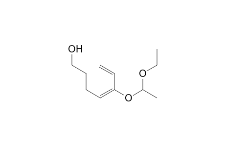 4,6-Heptadien-1-ol, 5-(1-ethoxyethoxy)-, (E)-(.+-.)-