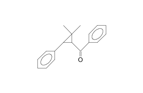 trans-1-Benzoyl-2,2-dimethyl-3-phenyl-cyclopropane