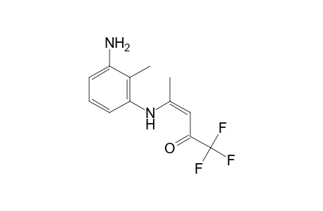 (3Z)-4-(3-Amino-2-methylanilino)-1,1,1-trifluoro-3-penten-2-one