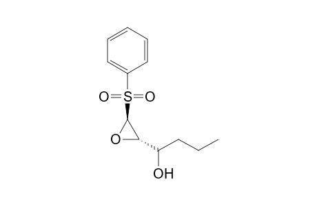1-[(trans)-3-(Phenylsulfonyl)oxiran-2-yl]butan-1-ol
