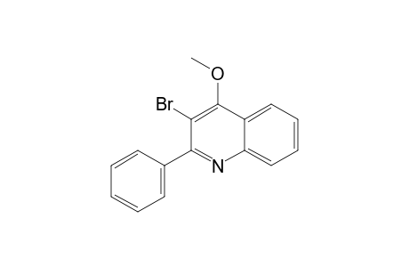 2-PHENYL-3-BROMO-4-METHOXYQUINOLINE