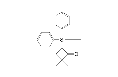Cyclobutanone, 4-[(1,1-dimethylethyl)diphenylsilyl]-2,2-dimethyl-