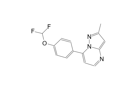 difluoromethyl 4-(2-methylpyrazolo[1,5-a]pyrimidin-7-yl)phenyl ether