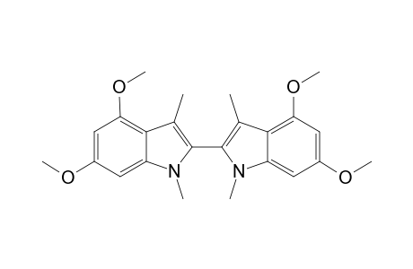 2,2'-Bi(4,6-dimethoxy-1,3-dimethyl)indolyl