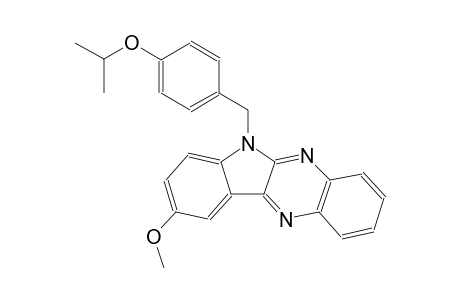 6-(4-isopropoxybenzyl)-9-methoxy-6H-indolo[2,3-b]quinoxaline