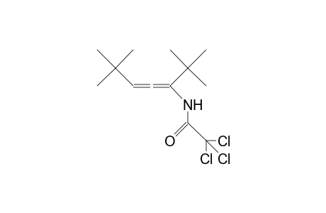 2,2,2-Trichloro-N-(2,2,6,6-tetramethyl-hepta-3,4-dien-3-yl)-acetamide