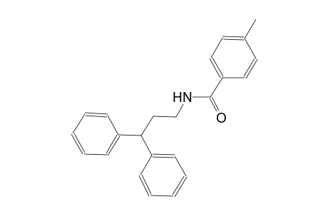 N-(3,3-diphenylpropyl)-4-methylbenzamide
