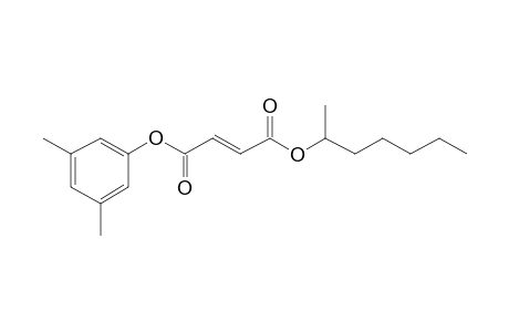 Fumaric acid, 3,5-dimethylphenyl hept-2-yl ester