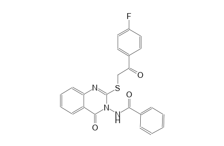 benzamide, N-(2-[[2-(4-fluorophenyl)-2-oxoethyl]thio]-4-oxo-3(4H)-quinazolinyl)-