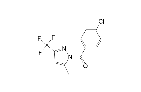 1-(4-chlorobenzoyl)-5-methyl-3-(trifluoromethyl)-1H-pyrazole