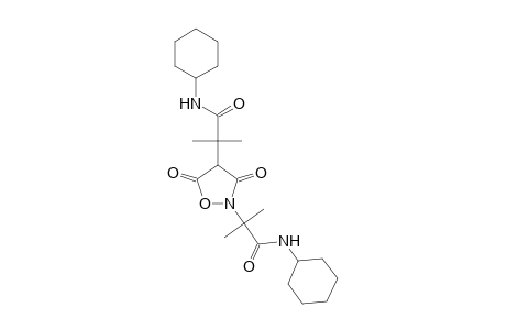 N1-Cyclohexyl-2-[2-[2-(cyclohexylamino)-1,1-dimethyl-2-oxoethyl]-3,5-dioxodihydro-4(3H)-isoxazolyl]-2-methylpropanamide