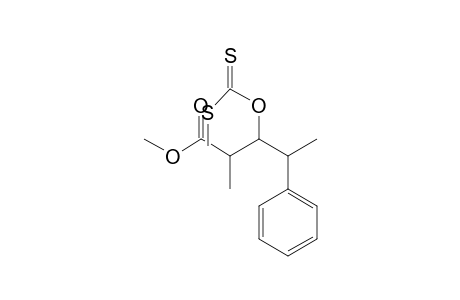 Methyl (2SR,3SR,4RS)-3-[(methylthio)thiocarbonyloxy]-2-methyl-4-phenylpentanoate