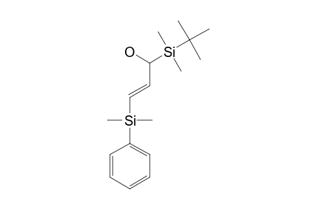 1-TERT.-BUTYLDIMETHYLSILYL-1-HYDROXY-3-(DIMETHYLPHENYLSILYL)-2-PROPENE