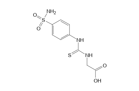 N-[(p-SULFAMOYLPHENYL)THIOCARBAMOYL]GLYCINE