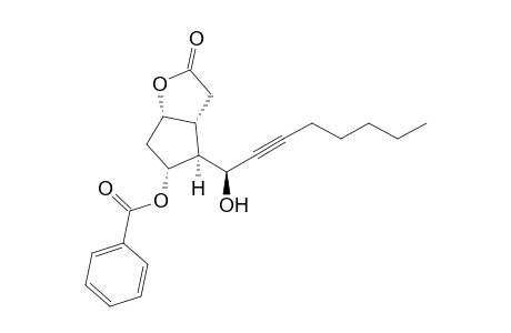 (1S,5R,6R,7R,1'S/R)-7-Benzoyloxy-6-(1'-hydroxyoct-2'-ynyl)-2-oxabicyclo[3.3.0]octan-3-one