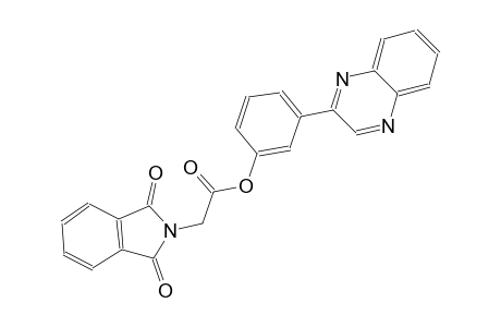 1H-isoindole-2-acetic acid, 2,3-dihydro-1,3-dioxo-, 3-(2-quinoxalinyl)phenyl ester