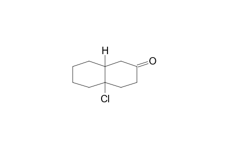 2(1H)-NAPHTHALENONE, 4A-CHLOROOCTAHYDRO-