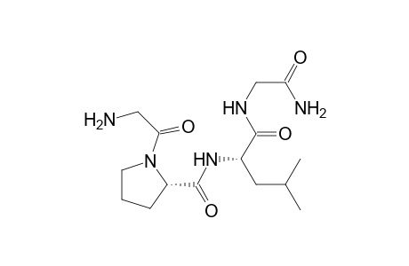 Glycinamide, glycyl-L-prolyl-L-leucyl-