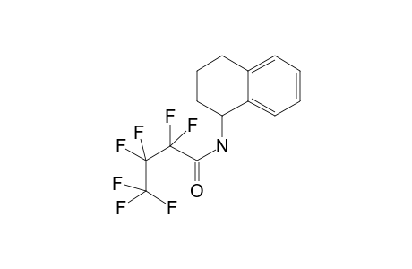 1,2,3,4-Tetrahydro-1-naphthylamine, N-heptafluorobutyryl-