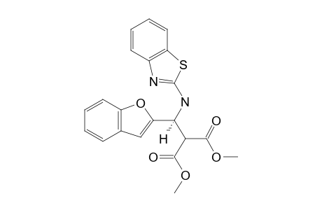 DIMETHYL-2-[(BENZO-[D]-THIAZOL-2-YL-AMINO)-(BENZOFURAN-2-YL)-METHYL]-MALONATE