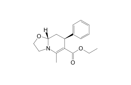 Ethyl 7-phenyl-5-methyl-2,3,8,8a-tetrahydro-7H-oxazolo[3,2-a]pyridin-6-carboxylate