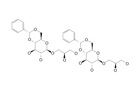 2,3-DIHYDROXYPROPYL-4,6-O-(R)-BENZYLIDENE-BETA-D-GLUCOPYRANOSIDE