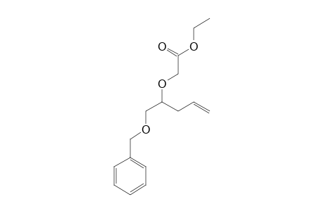 Ethyl 4-benzyloxymethyl-3-oxahept-6-enoate
