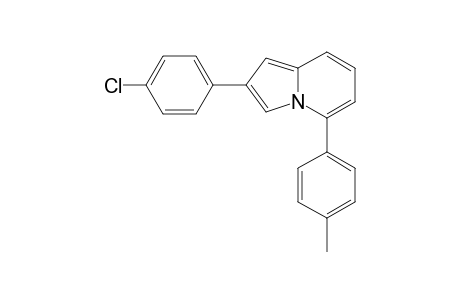 2-(4-Chlorophenyl)-5-(p-tolyl)indolizine