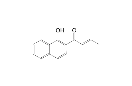 1-(1-hydroxy-2-naphthalenyl)-3-methyl-2-buten-1-one