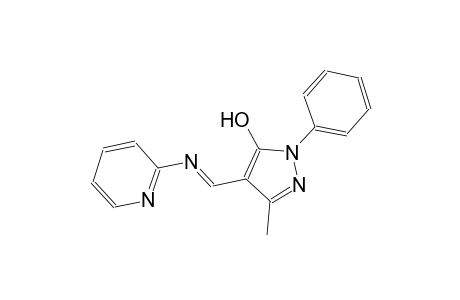 1H-pyrazol-5-ol, 3-methyl-1-phenyl-4-[(E)-(2-pyridinylimino)methyl]-