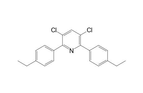3,5-Dichloro-2,6-bis(4-ethylphenyl)pyridine