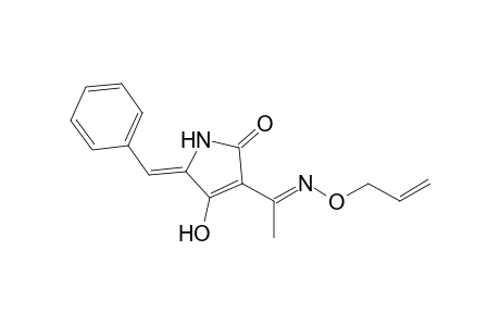 (Z)-3-((E)-1-(allyloxyimino)ethyl)-5-benzylidene-4-hydroxypyrroline-2-one