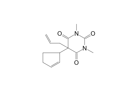 5-(1-cyclopent-2-enyl)-1,3-dimethyl-5-prop-2-enyl-1,3-diazinane-2,4,6-trione