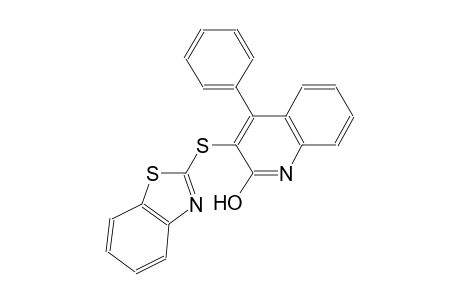 3-(1,3-benzothiazol-2-ylsulfanyl)-4-phenyl-2-quinolinol