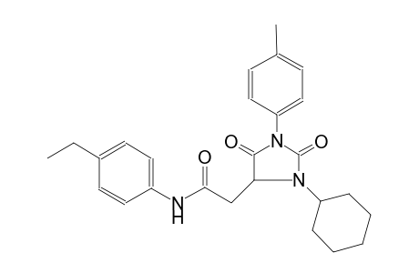 4-imidazolidineacetamide, 3-cyclohexyl-N-(4-ethylphenyl)-1-(4-methylphenyl)-2,5-dioxo-