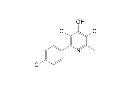3,5-bis(chloranyl)-2-(4-chlorophenyl)-6-methyl-1H-pyridin-4-one