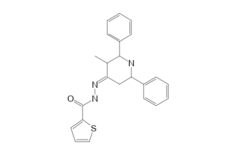 3-METHYL-2,6-DIPHENYLPIPERIDIN-4-ONE-2-THIENOYL-HYDRAZONE