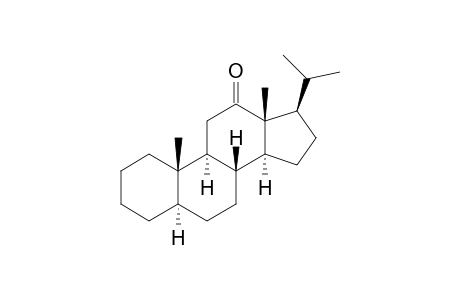 Pregnan-12-one, 20-methyl-, (5.alpha.)-