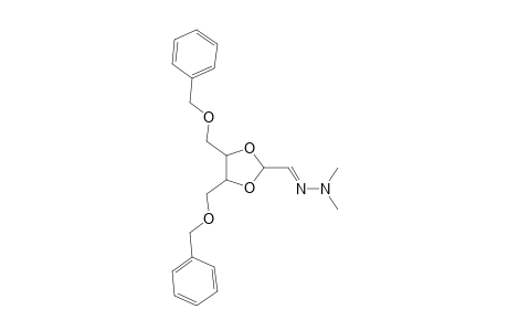 N,N-Dimethyl-N'-{[4',5'-bis(benzyloxymethyl)-1',3'-dioxacyclopent-2'-yl]methylene}hydrazone