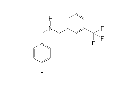 N-(3-Trifluoromethylbenzyl)-4-fluorobenzylamine