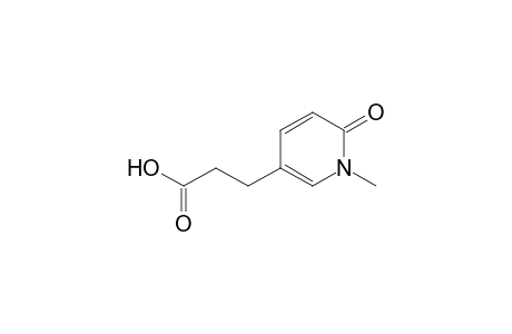 3-Pyridinepropanoic acid, 1,6-dihydro-1-methyl-6-oxo-