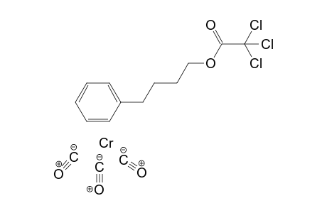 Tricarbonyl(eta6-4-phenylbutyl trichloroacetate)chromium(0)