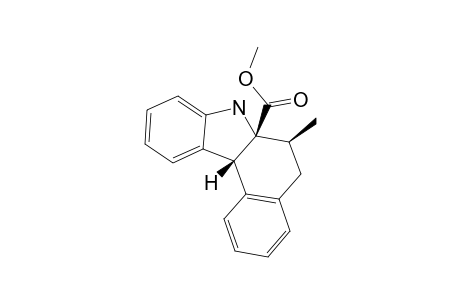 CIS-6A-METHOXYCARBONYL-6-METHYL-5,6,6A,11B-TETRAHYDROBENZO-[C]-CARBAZOLE