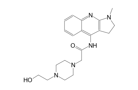 2-[4-(2-hydroxyethyl)-1-piperazinyl]-N-(1-methyl-2,3-dihydro-1H-pyrrolo[2,3-b]quinolin-4-yl)acetamide