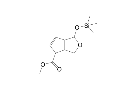 Methyl tetrahydro-1-[(trimethylsilyl)oxy]-1H-cyclopenta[c]furan-4-carboxylate