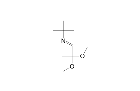 2-Propanamine, N-(2,2-dimethoxypropylidene)-2-methyl-
